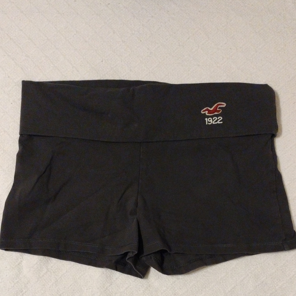 Hollister Black High Waist Shorts Athletic Style